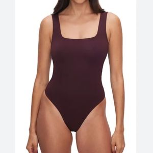 Topshop Ribbed Tank Bodysuit
